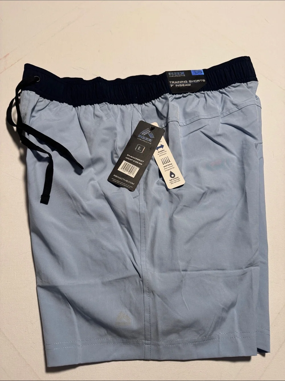 RBX Training Shorts Mens Large